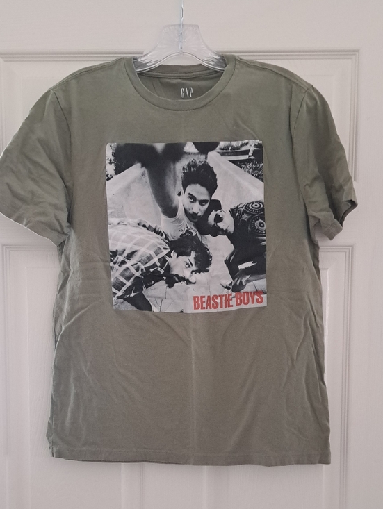 GAP Other - GAP Olive Beastie Boys Photo Graphic Tee